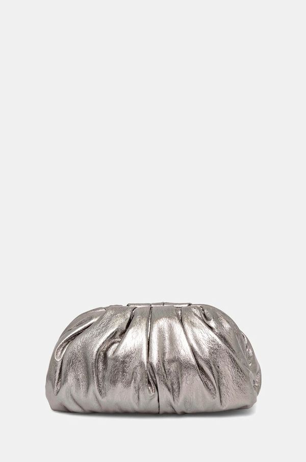 A.L.C. Večerna torbica A.L.C. srebrna barva, HHBCL00007