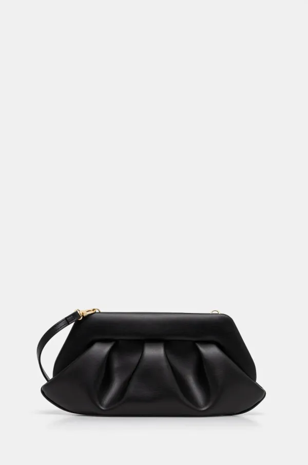 Themoire Večerna torbica Themoire črna barva, TMCOEMRN1