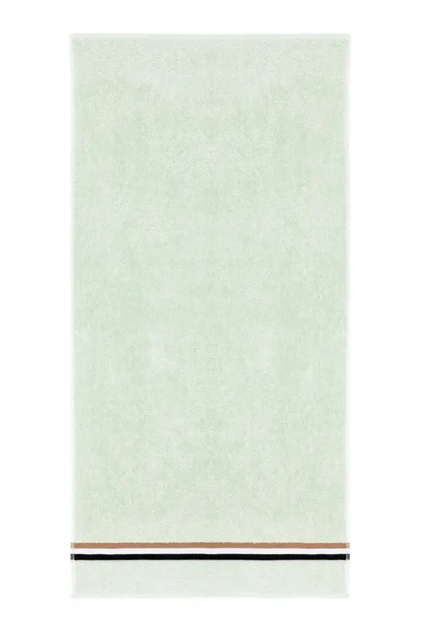 BOSS Velika bombažna brisača BOSS BLINEA Celadon 90 x 150 cm