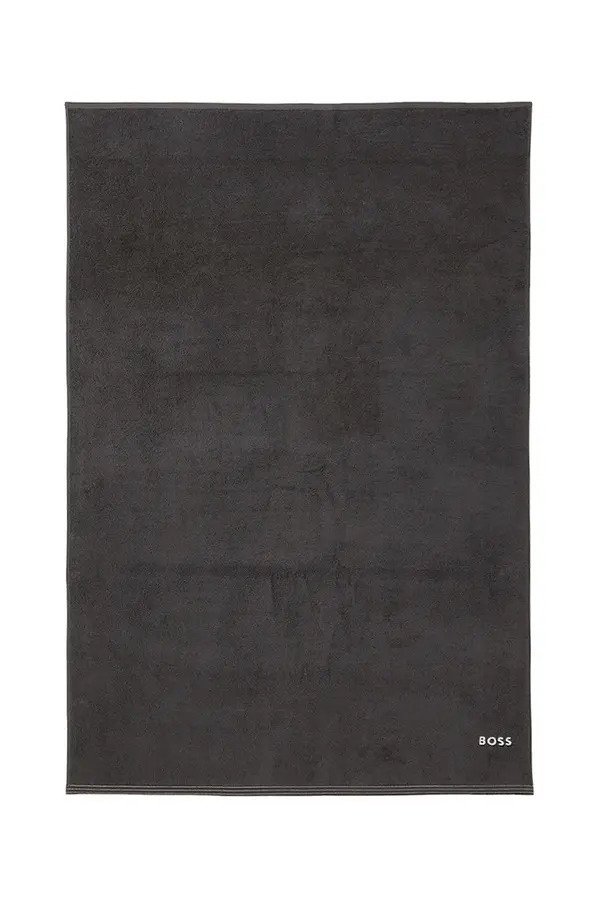 BOSS Velika bombažna brisača BOSS EDGE Graphite 100 x 150 cm