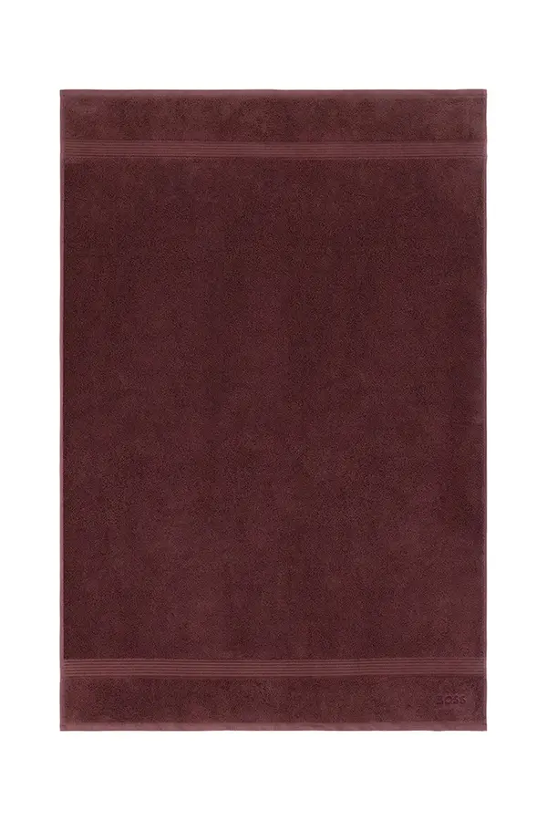 BOSS Velika bombažna brisača BOSS LOFT Brownie 100 x 150 cm