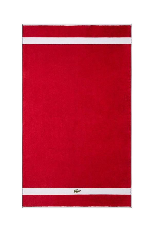 Lacoste Velika bombažna brisača Lacoste 90 x 150 cm