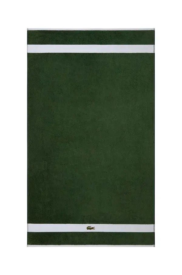 Lacoste Velika bombažna brisača Lacoste 90 x 150 cm