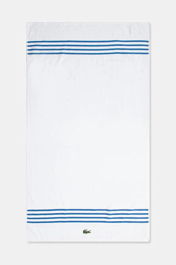 Lacoste Velika bombažna brisača Lacoste LCOURTLI Aerien 90 x 150 cm