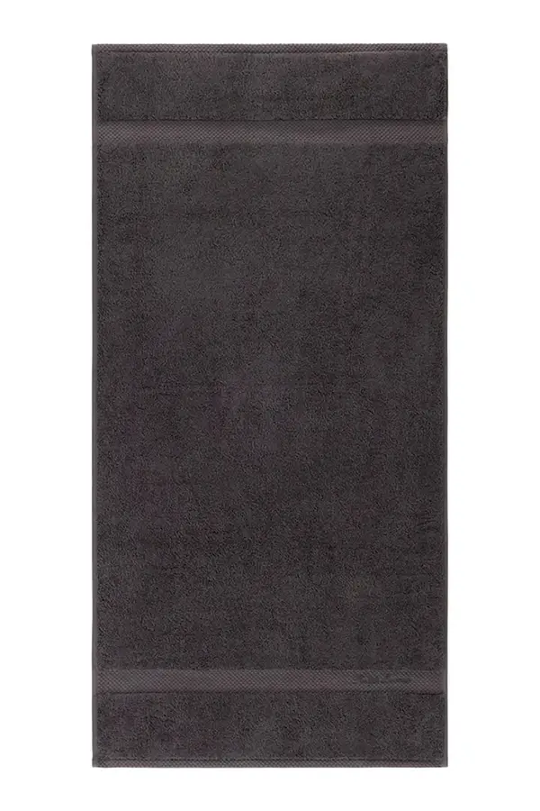 Ralph Lauren Velika bombažna brisača Ralph Lauren DULANEY Graphite 100 x 183 cm