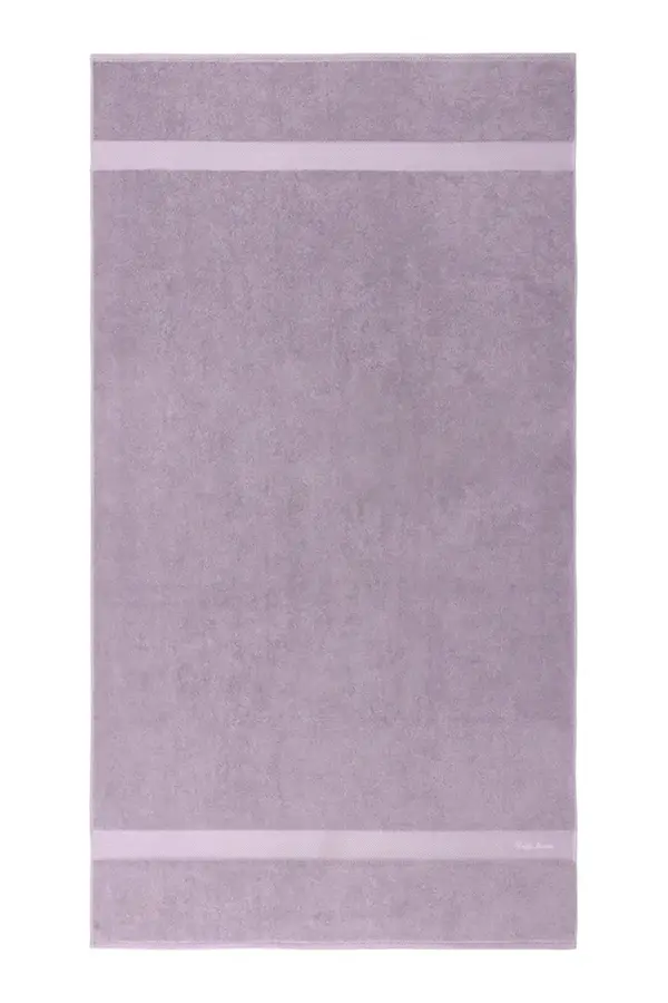 Ralph Lauren Velika bombažna brisača Ralph Lauren DULANEY Lilac 100 x 183 cm
