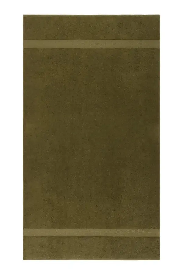 Ralph Lauren Velika bombažna brisača Ralph Lauren DULANEY Olive 100 x 183 cm