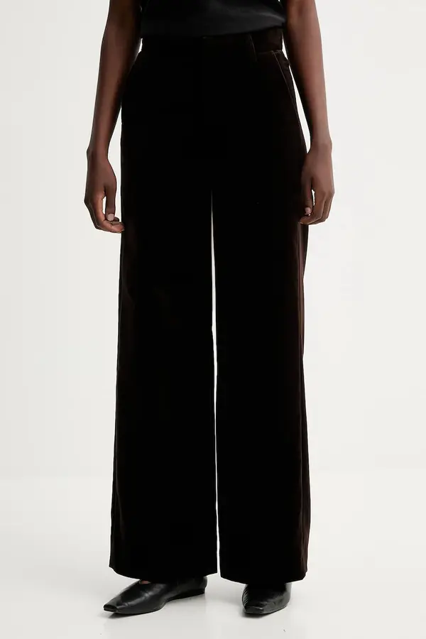 Zadig&Voltaire Velur hlače ZADIG&VOLTAIRE