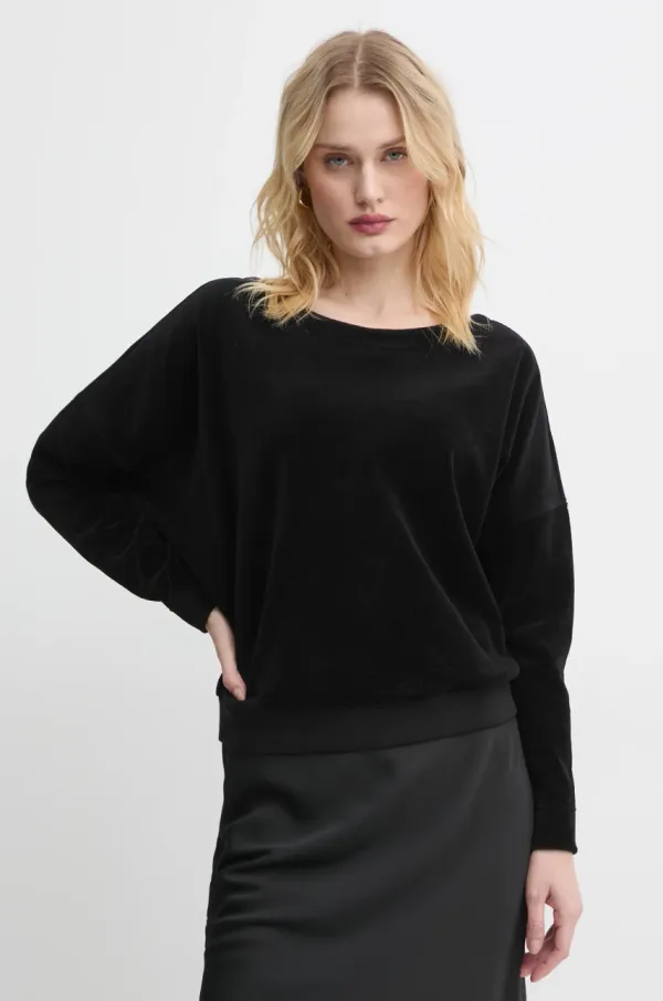 G-Star Raw Velur pulover G-Star Raw črna barva, D25747-D428