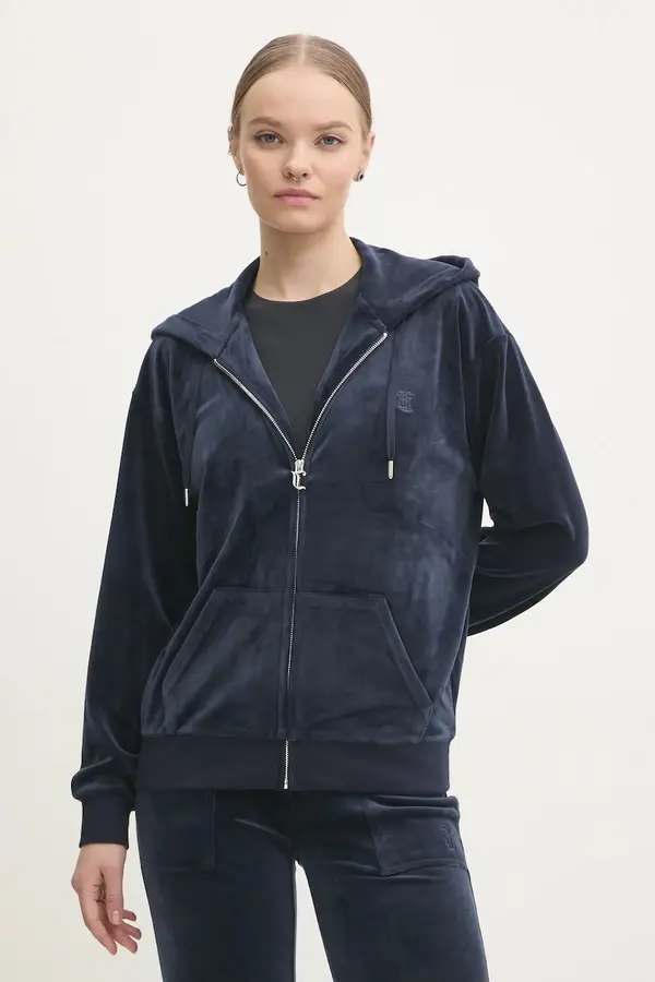 Juicy Couture Velur pulover Juicy Couture HALAN OVERSIZED HOODIE