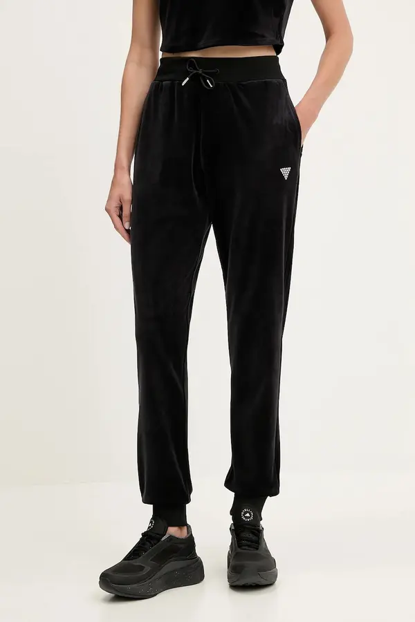 Guess Velur spodnji del trenirke Guess COUTURE