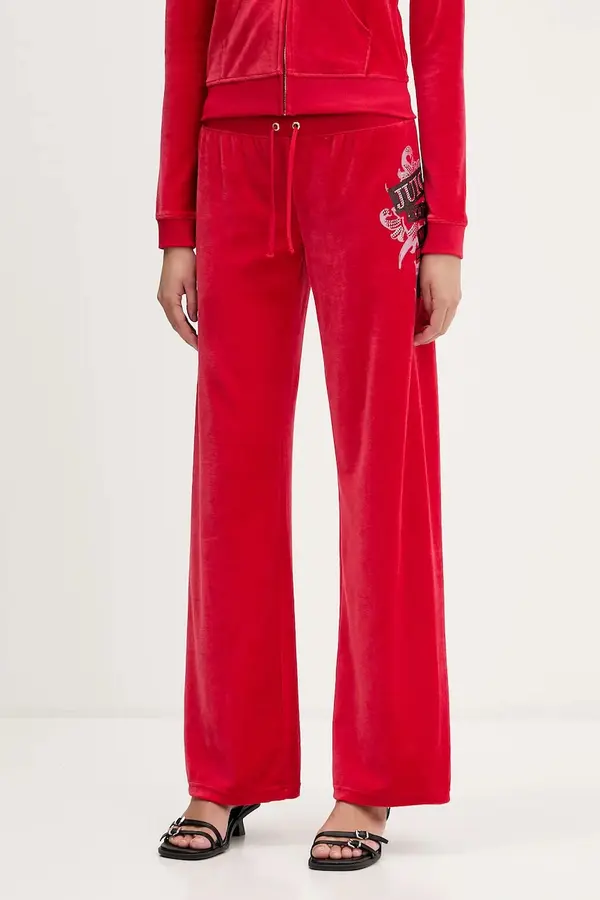 Juicy Couture Velur spodnji del trenirke Juicy Couture Wrap You Up