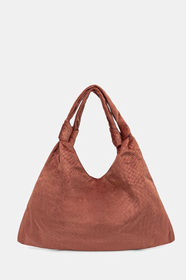 Hoss Intropia Velur torbica Hoss Intropia rdeča barva, 2058013