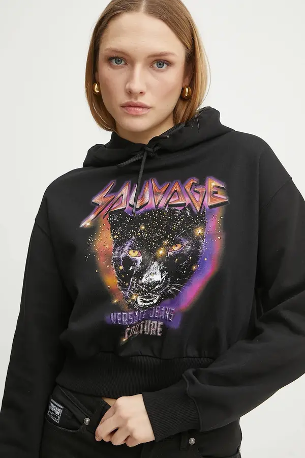 Versace Jeans Couture Versace Jeans Couture Bombažen pulover Versace Jeans Couture