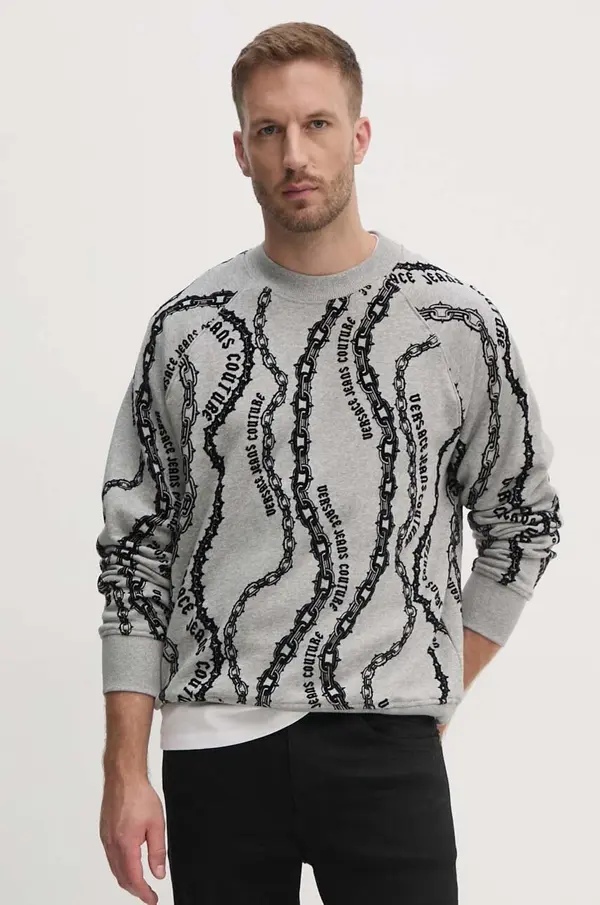 Versace Jeans Couture Versace Jeans Couture Bombažen pulover Versace Jeans Couture