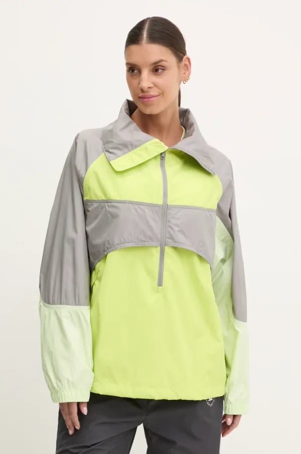 adidas by Stella McCartney Vetrovka adidas by Stella McCartney TrueNature zelena barva, JG1068