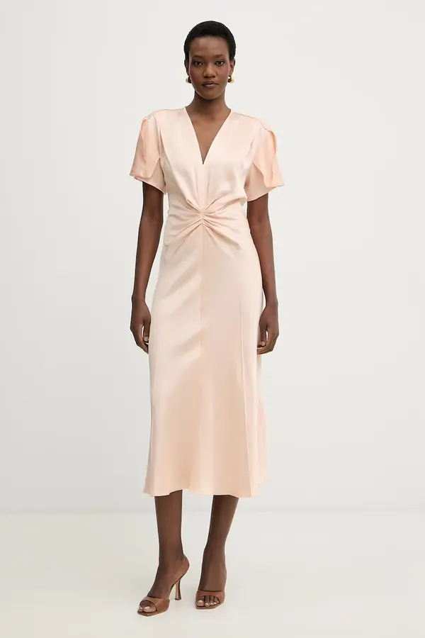 Victoria Beckham Victoria Beckham spodnja obleka z viskozo