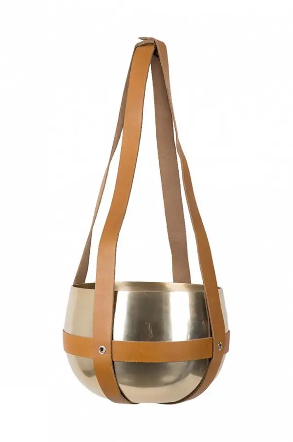 Dutchbone Viseč cvetlični lonec Dutchbone Oasis 47 × 21 cm