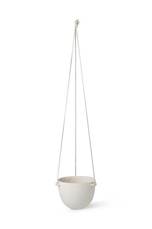 ferm LIVING Viseč cvetlični lonec ferm LIVING Speckle Hanging Pot L