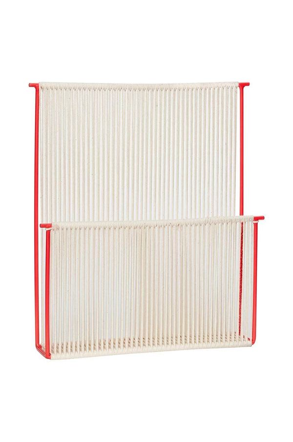 Hübsch Viseča polica Hübsch String Wall Magazine Holder