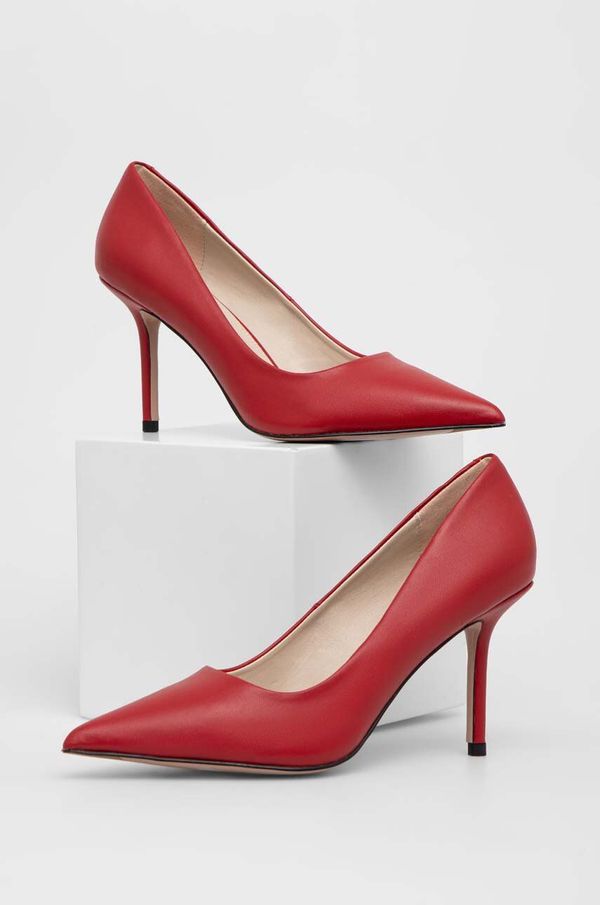 Answear Lab Visoke pete Answear Lab rdeča barva