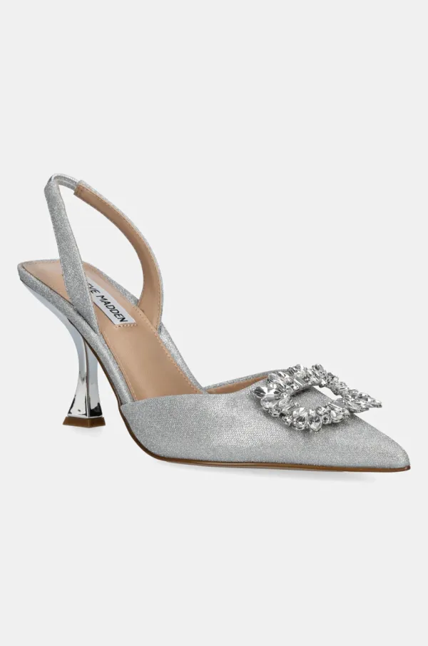 Steve Madden Visoke pete Steve Madden Neala srebrna barva, SM11002578