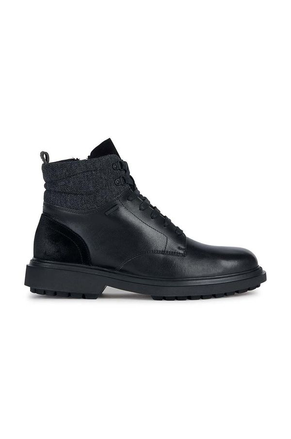 Geox Visoki čevlji Geox U FALORIA B ABX B moški, črna barva, U36FBB 0FF22 C9999