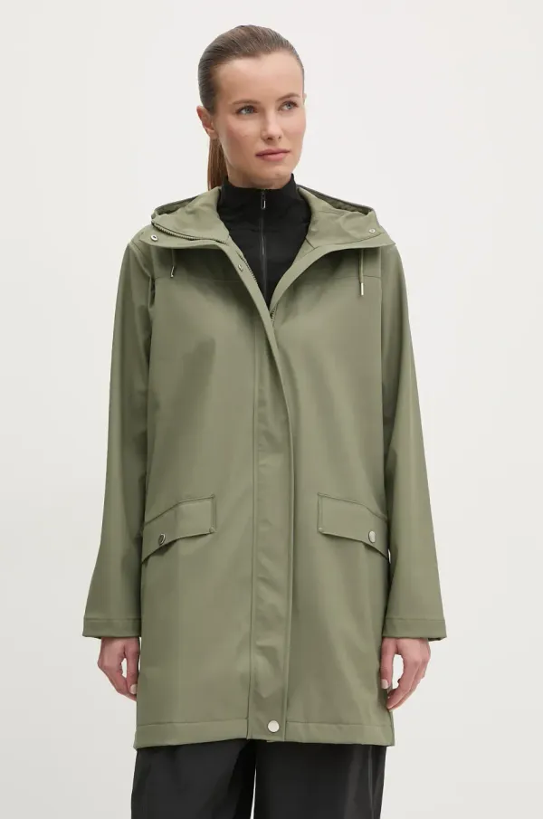 Helly Hansen Vodoodporna jakna Helly Hansen Moss ženska, zelena barva, 53251