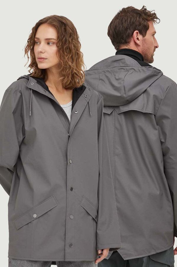 Rains Vodoodporna jakna Rains 12010 Jackets siva barva