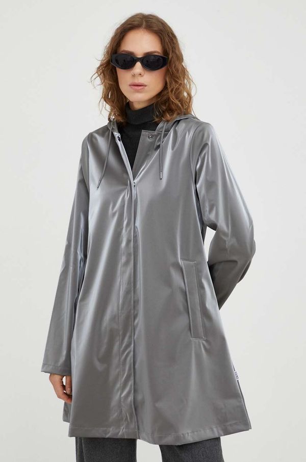 Rains Vodoodporna jakna Rains 18050 Jackets ženska, srebrna barva