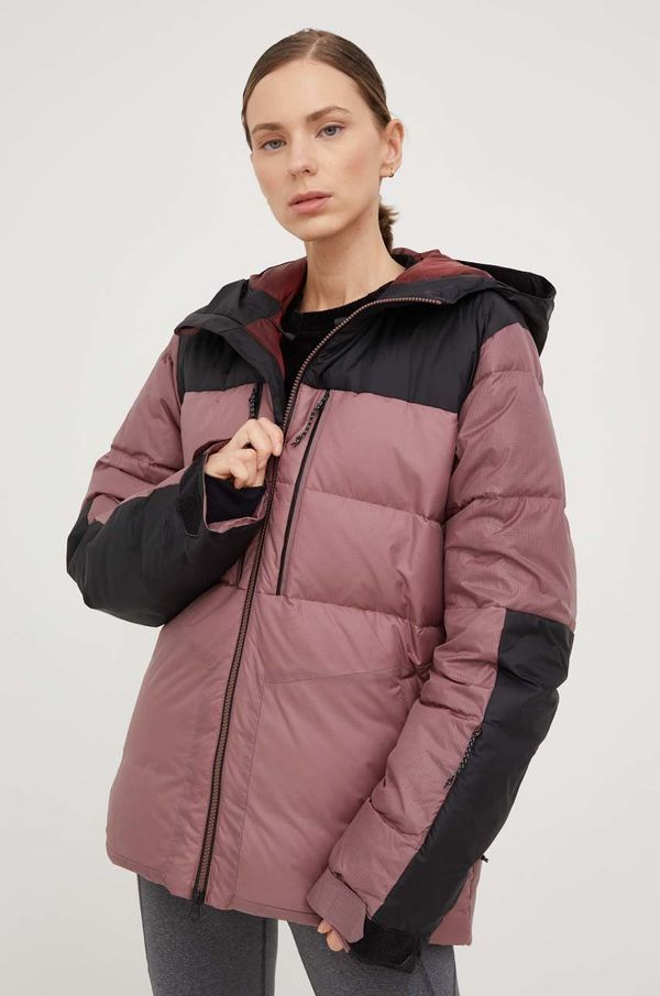 Volcom Volcom snowboard jakna ženska, vijolična barva