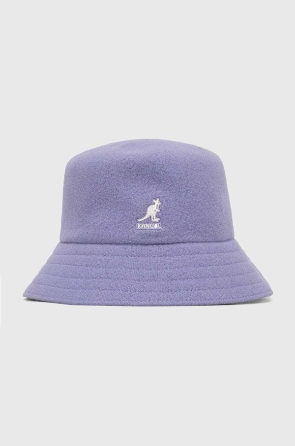 Kangol Volnen klobuk Kangol vijolična barva