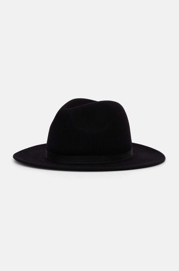 Tommy Hilfiger Volnen klobuk Tommy Hilfiger črna barva, AW0AW16365