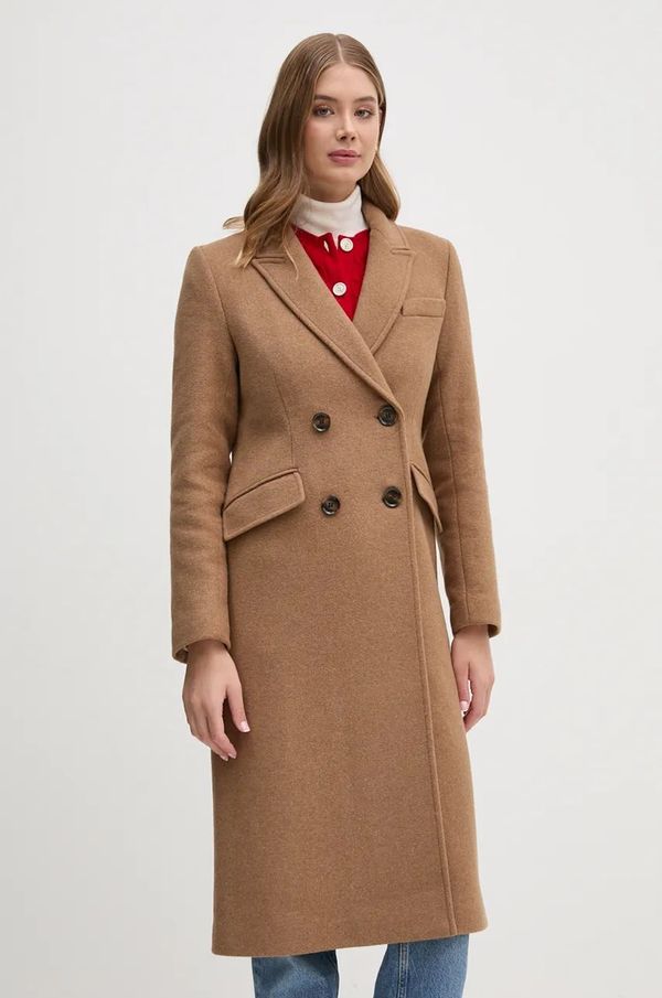 Barbour Volnen plašč Barbour Marylin Tailored Wool Coat LWO0236