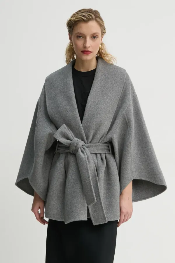 By Malene Birger Volnen plašč By Malene Birger MARGITH siva barva, 103187