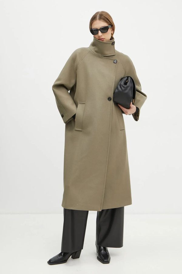 Ivy Oak Volnen plašč Ivy Oak zelena barva, IO111138