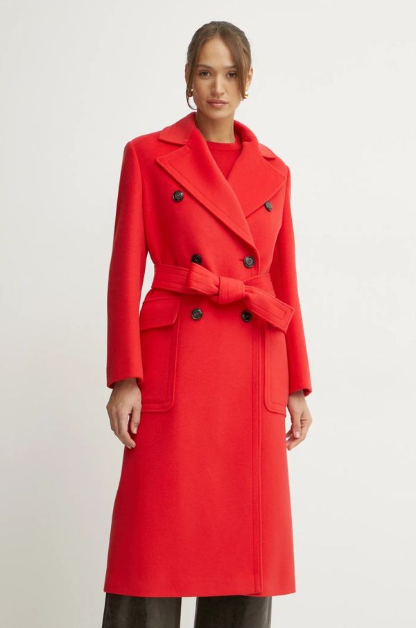 Max&Co. Volnen plašč MAX&Co. roza barva, 2516011081200