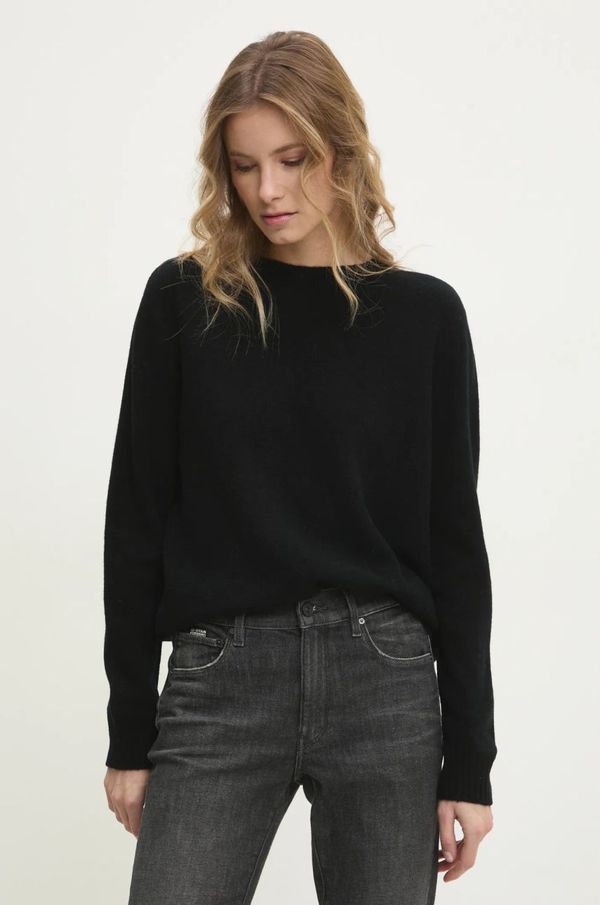 Answear Lab Volnen pulover Answear Lab ženski, črna barva