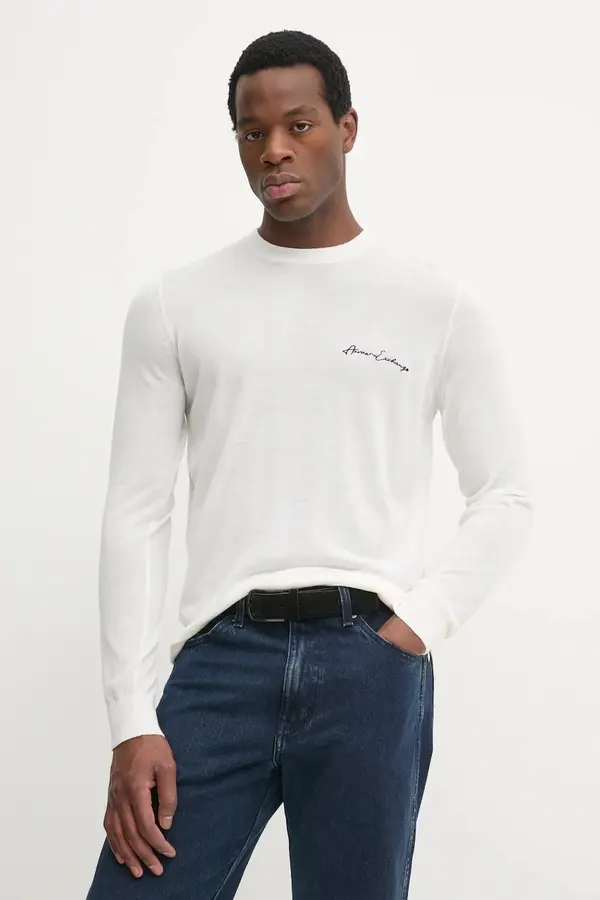 Armani Exchange Volnen pulover Armani Exchange