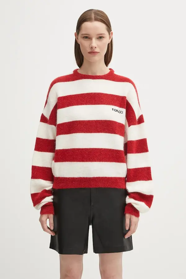 Fiorucci Volnen pulover Fiorucci Cropped Alpaca