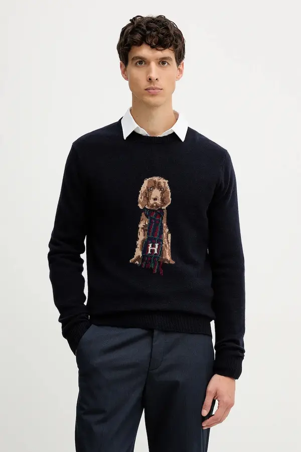 Hackett London Volnen pulover Hackett London