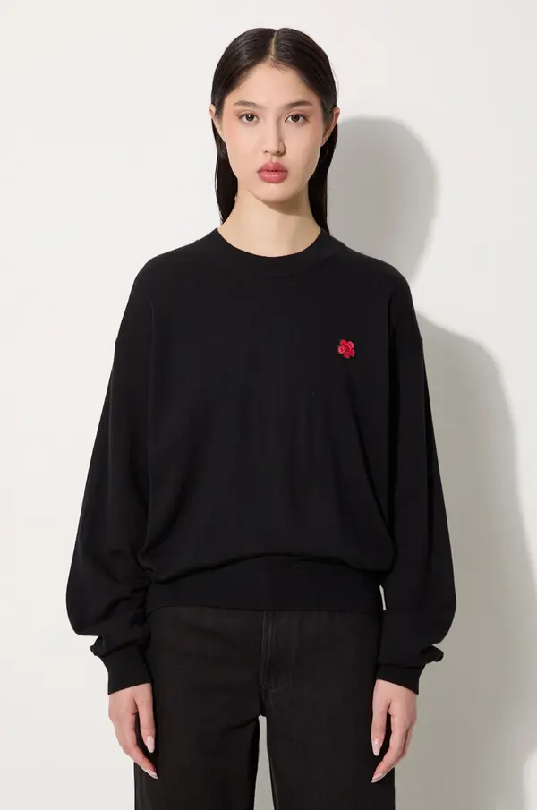 Kenzo Volnen pulover Kenzo Rws Boke Crest Jumper