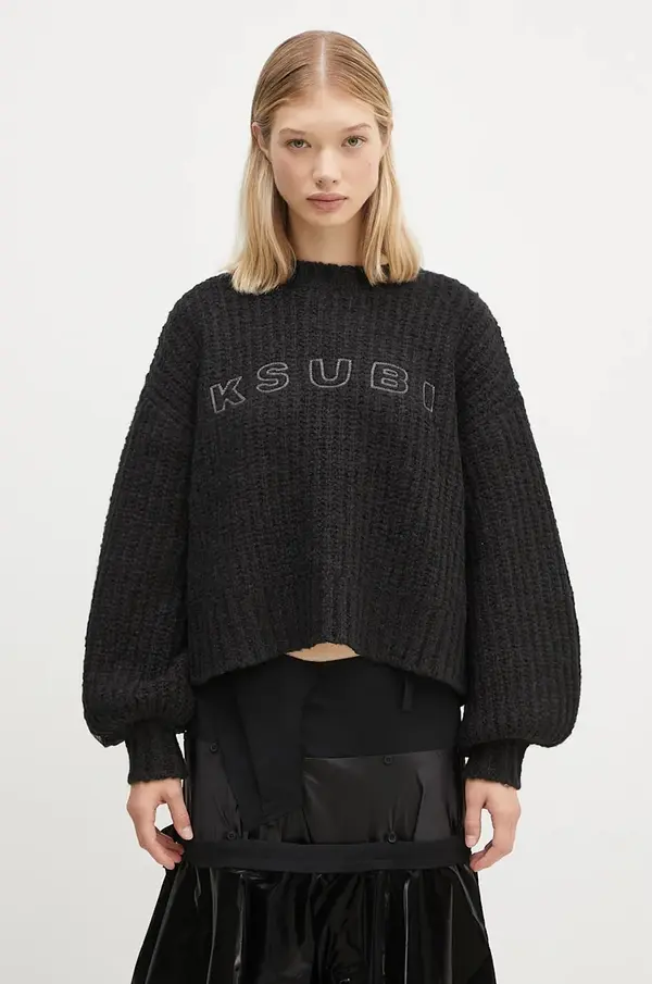 KSUBI Volnen pulover KSUBI Bookie Knit