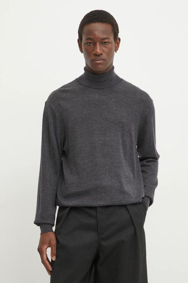 Les Deux Volnen pulover Les Deux moški, siva barva, LDM310114