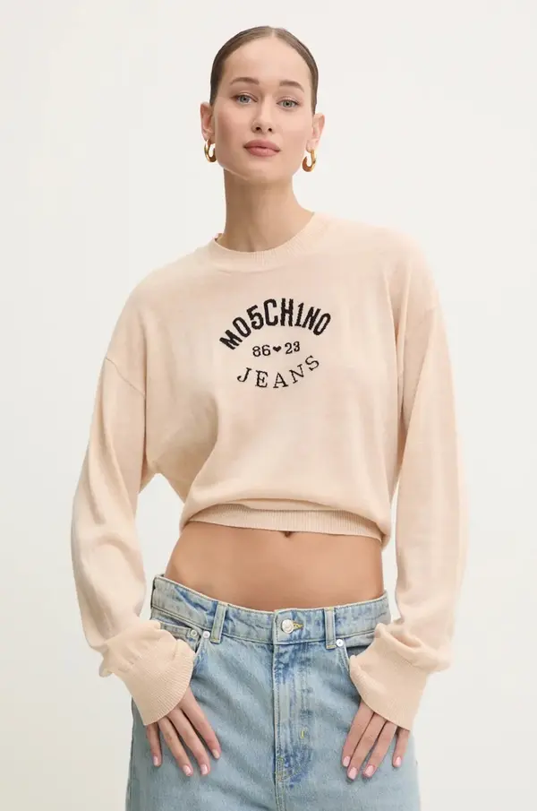 Moschino Jeans Volnen pulover Moschino Jeans