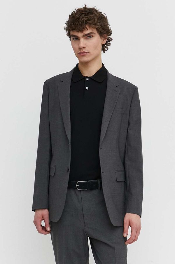 Theory Volnen suknjič Theory črna barva