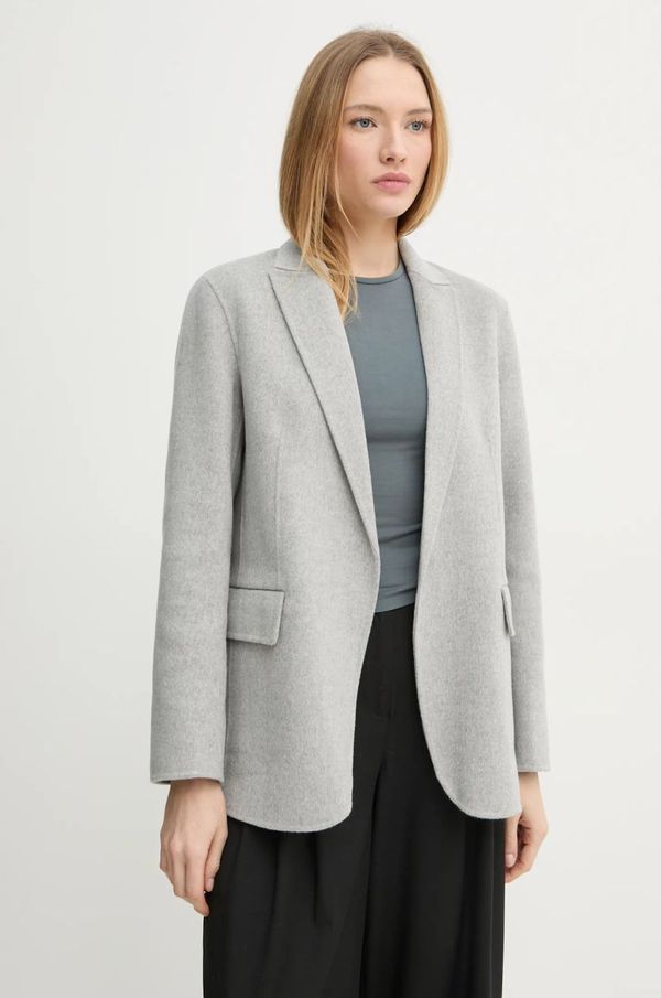 Theory Volnen suknjič Theory siva barva, M1101103