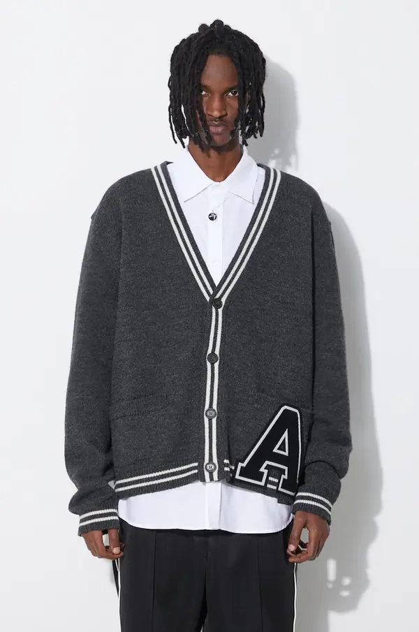 Ambush Volnena jopica AMBUSH A Patch Knit Cardigan
