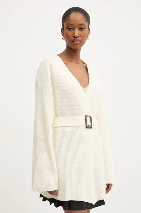 Answear Lab Volnena jopica Answear Lab bež barva