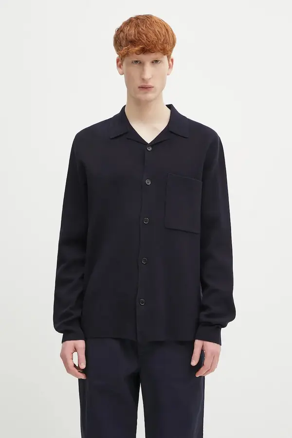 Norse Projects Volnena jopica Norse Projects Nicolai Merino Cotton Milano Jacket